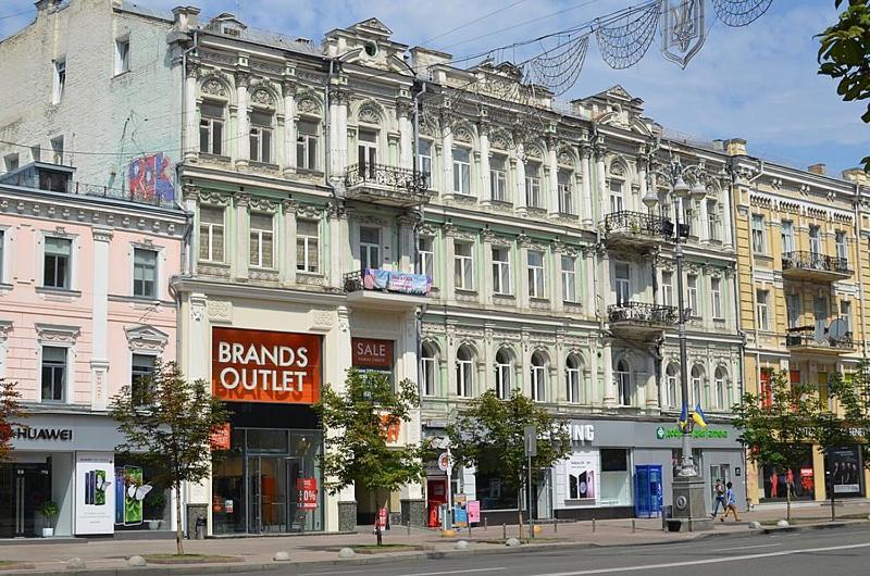 Lucky Hostel На Крещатике Kyiv Exterior foto